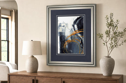 34x40 Orange Rind I By Ethan Harper - Dark Gray