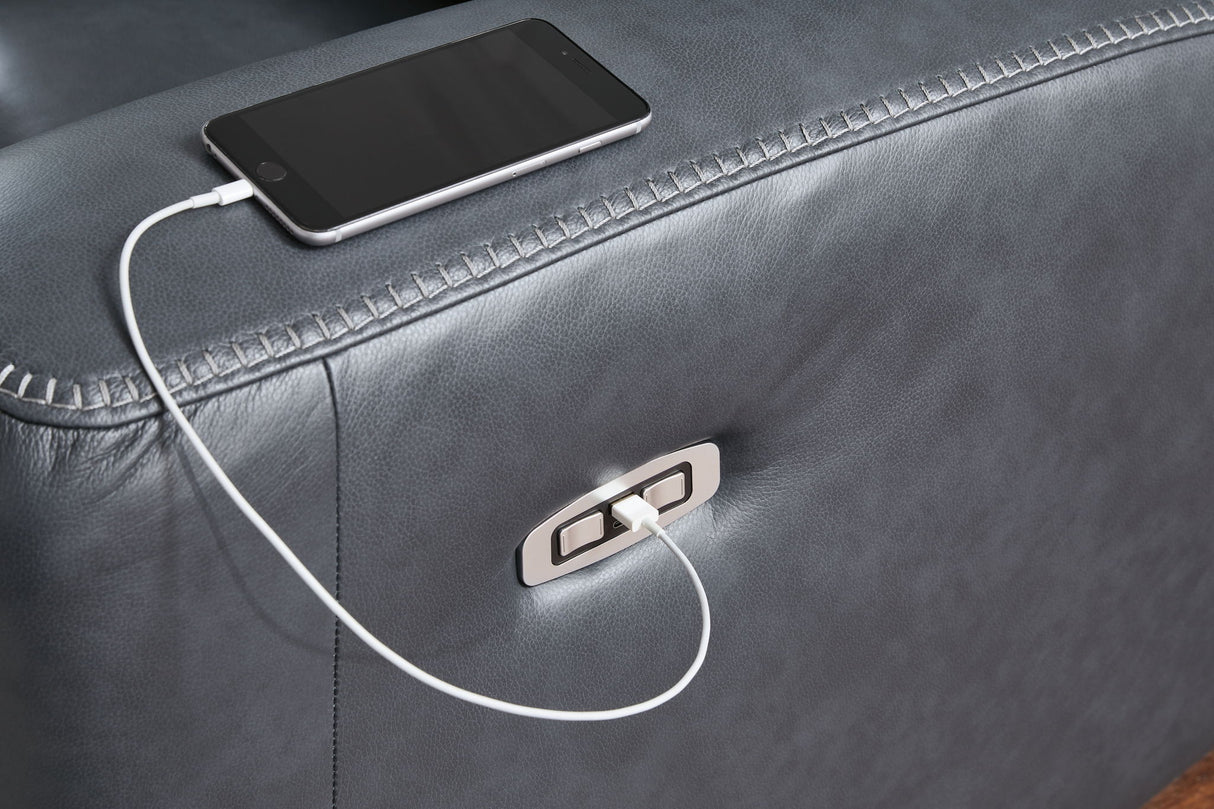 Next Move - Power Recliner With Adjustable Headrest