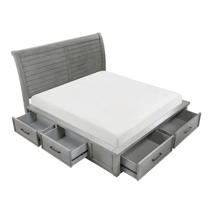 Logandale - Bed With Storage Footboard And Side Rails