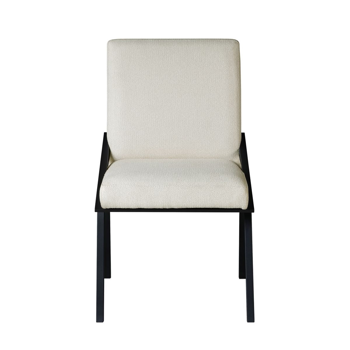 Rochelle - 5 Piece Set (Table & 4 Side Chairs) - White / Brown
