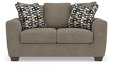Triston-Peaks - Loveseat - Suede