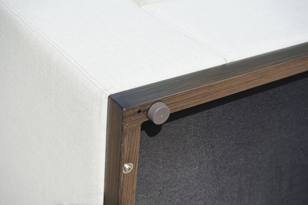 Wyatt - 2 Piece Outdoor Sectional - White