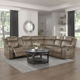 Centeroak - 3 Piece Reclining Sectional