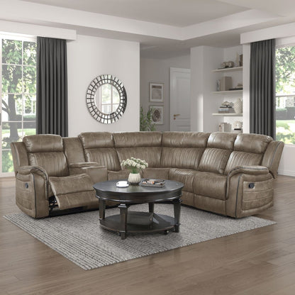 Centeroak - 3 Piece Reclining Sectional
