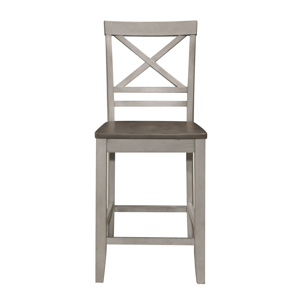 Brightleaf - 5 Piece Dining Room Set (Table & 4 Side Chairs) - Gray