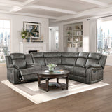 Centeroak - 3 Piece Reclining Sectional
