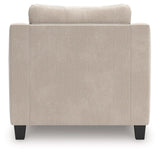 Willarae - 2 Pc. - Chair And A Half, Ottoman - Taupe