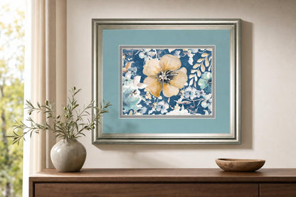34x40 Indigo Beautiful I By PatriciaPinto - Light Blue
