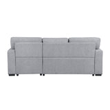 Pompano - Sectional With Chaise, Pull-Out Bed And Hidden Storage, Charging Ports