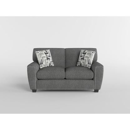 Isabel - Loveseat - Dark Gray