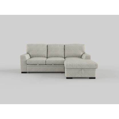 Morelia - 2 Piece Sectional With Pull-Out Bed And Chaise With Hidden Storage