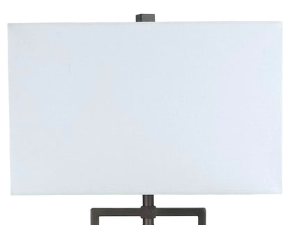 Stillwater Frame - 30 X 17 - Metal Table Lamp (Set of 2) - Gray Slate