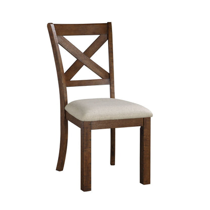 Bonner - 5 Piece Dining Room Set (Table & 4 Side Chairs) - Brown