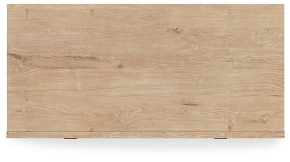 Cielden - Five Drawer Wide Chest - Two-Tone