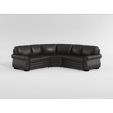 Wareham - 3 Piece Sectional - Dark Brown