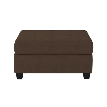 Maston - 3 Piece Reversible Sectional With Drop-Down Cup Holders And Storage Ottoman