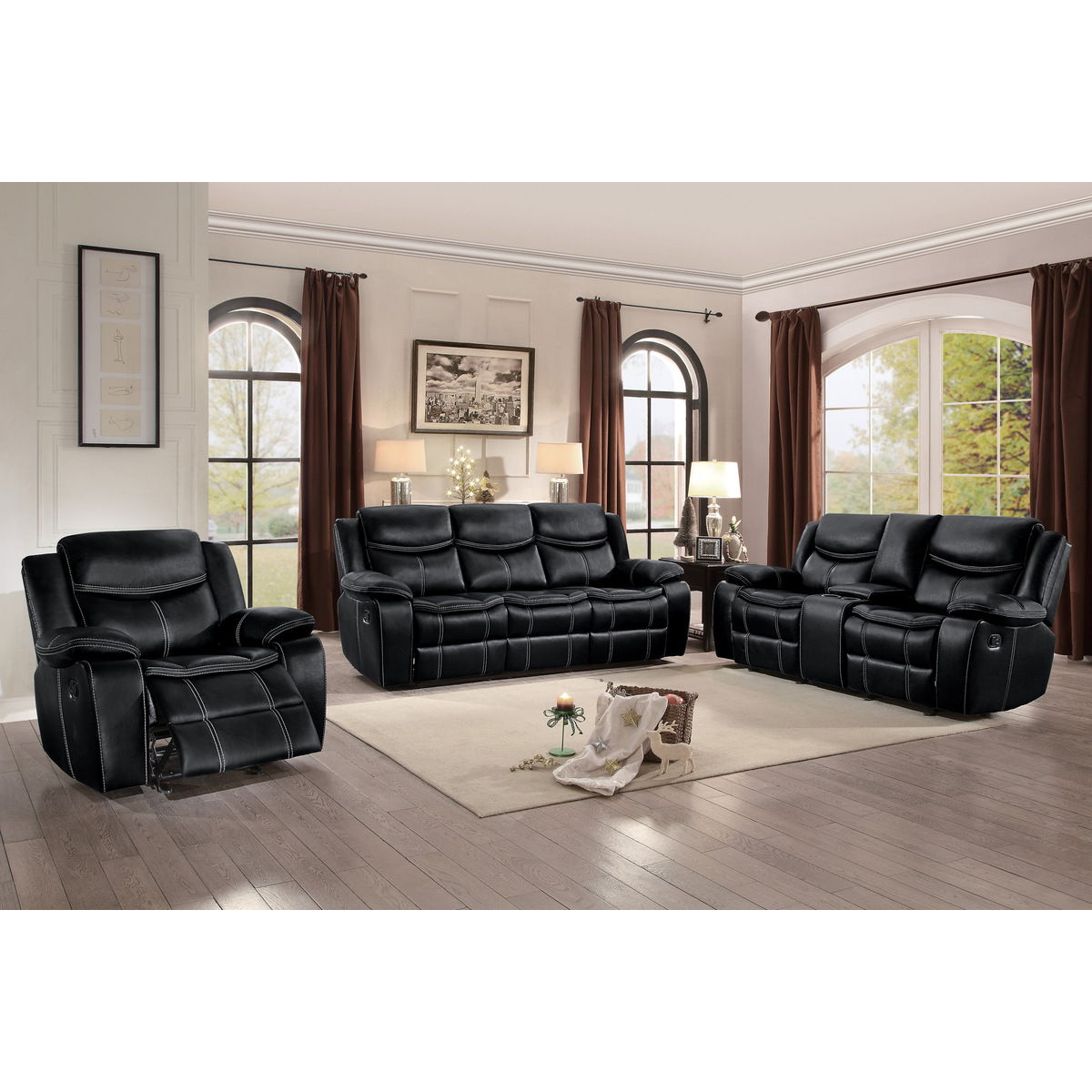 Bastrop - Double Reclining Sofa