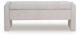 Akselman - Storage Bench - Gray