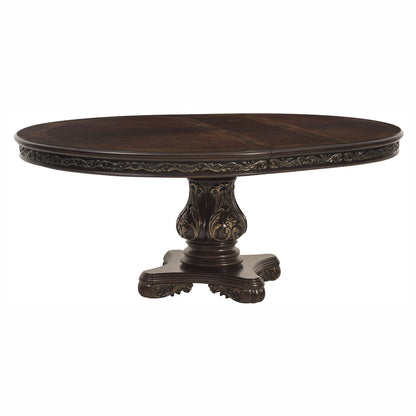 Deryn Park - 5 Piece Set (Round Table & 4 Side Chairs) - Cherry