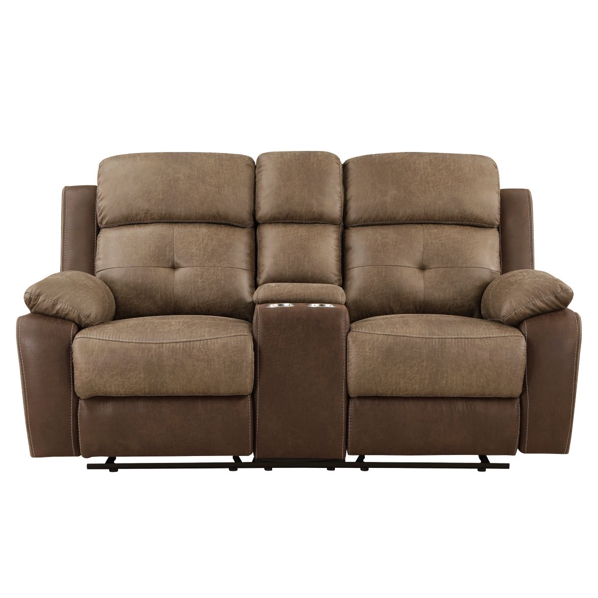 Glendale - Sofa & Loveseat - Brown