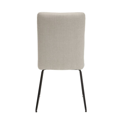 Benito - 5 Piece Dining Room Set (Table & 4 Side Chairs) - Beige / White