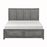 Garretson - Platform Bed With Footboard Storage