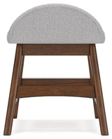 Lyncott - 3 Pc. - Home Office Desk, Chair, Bookcase - Brown