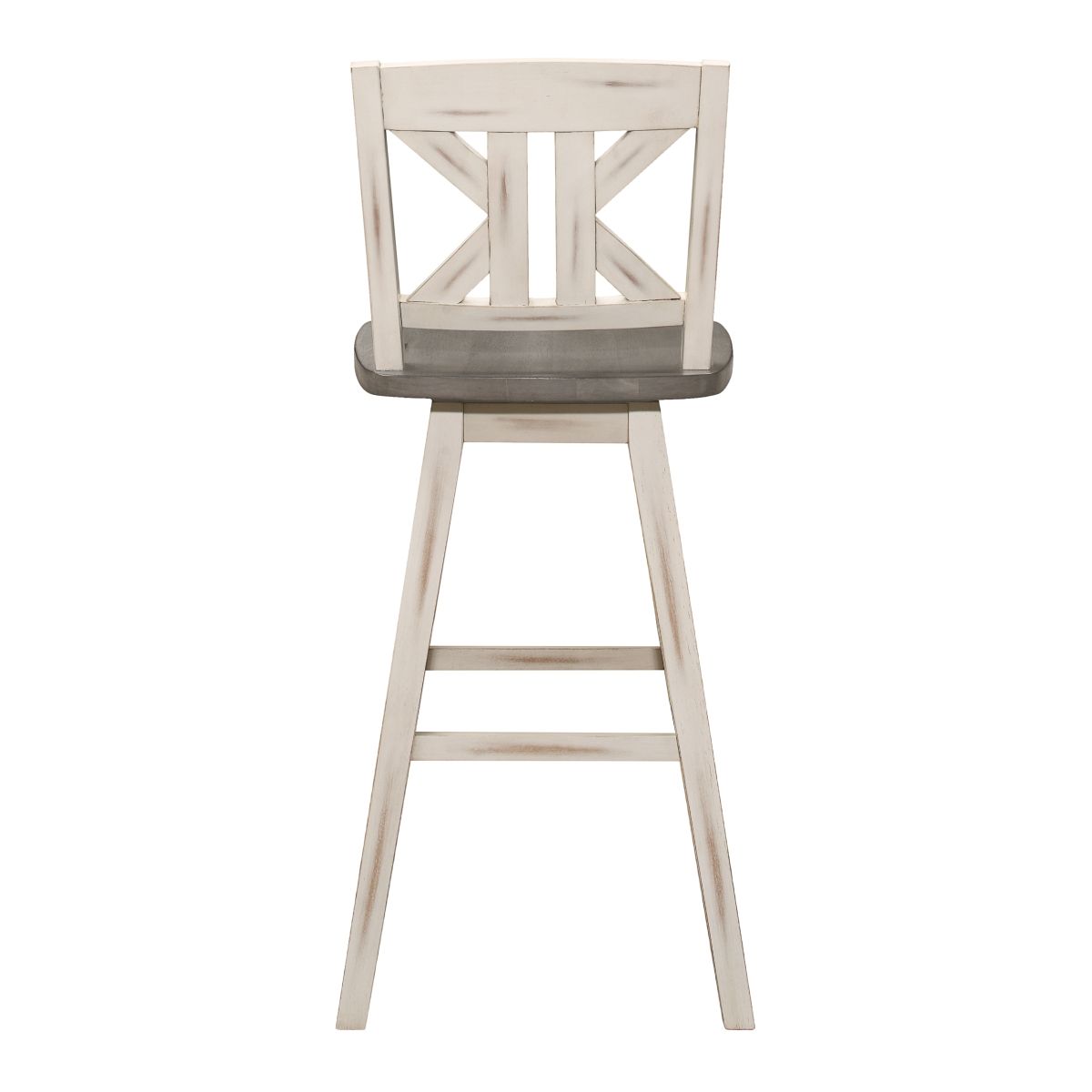 Amsonia - Swivel X-Back Pub Height Chair (Set of 2)