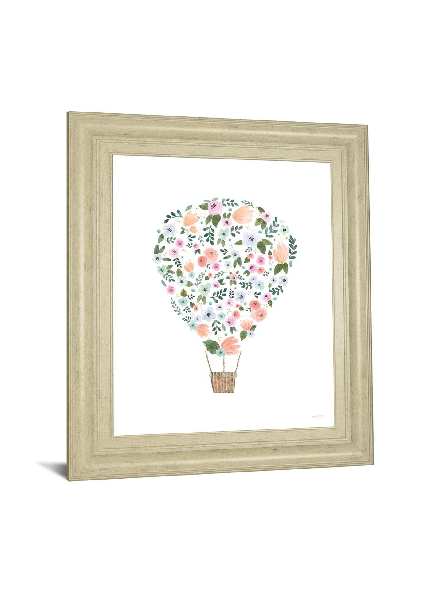 Lets Chase Rainbows VIII By Jenaya Jackson - Framed Print Wall Art - White