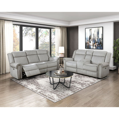 Brennen - Double Reclining Loveseat With Center Console