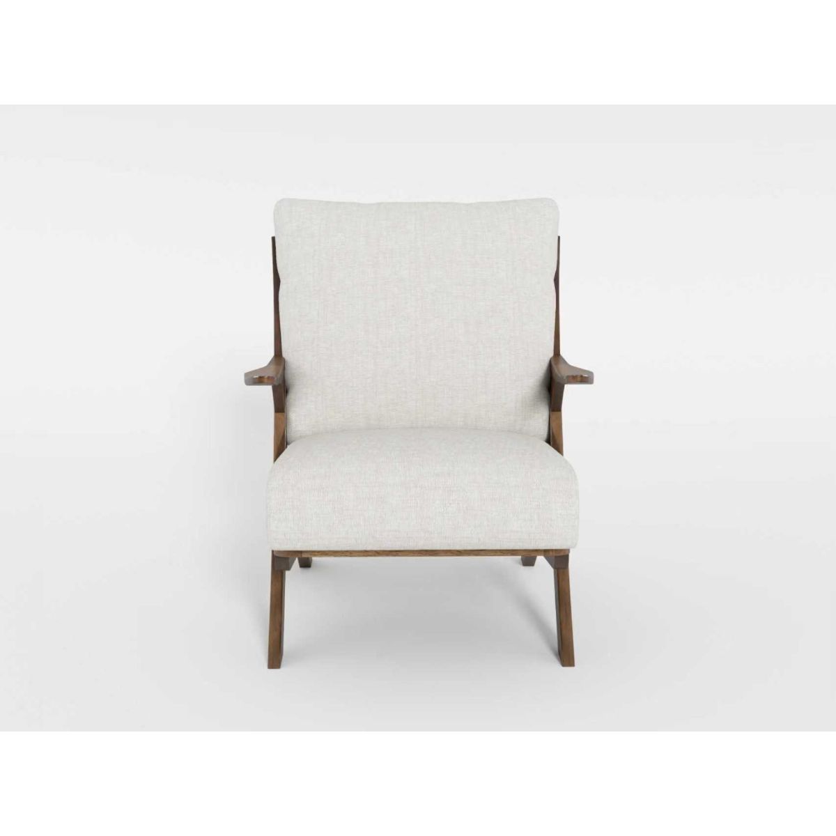 Lennox - Accent Chair - Light Brown Frame