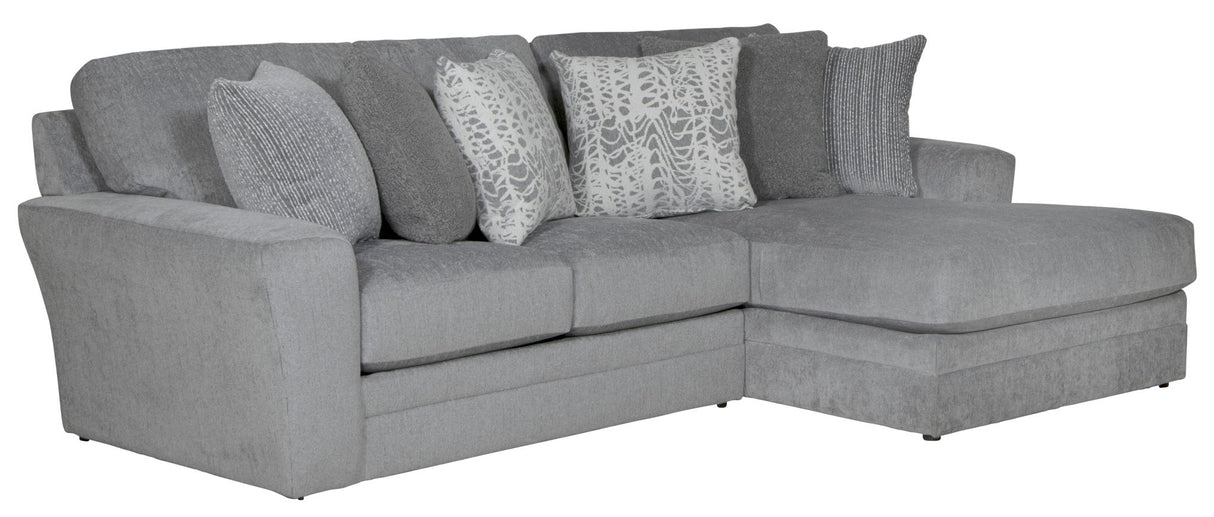 Glacier - Sectional With Included Accent Pillows