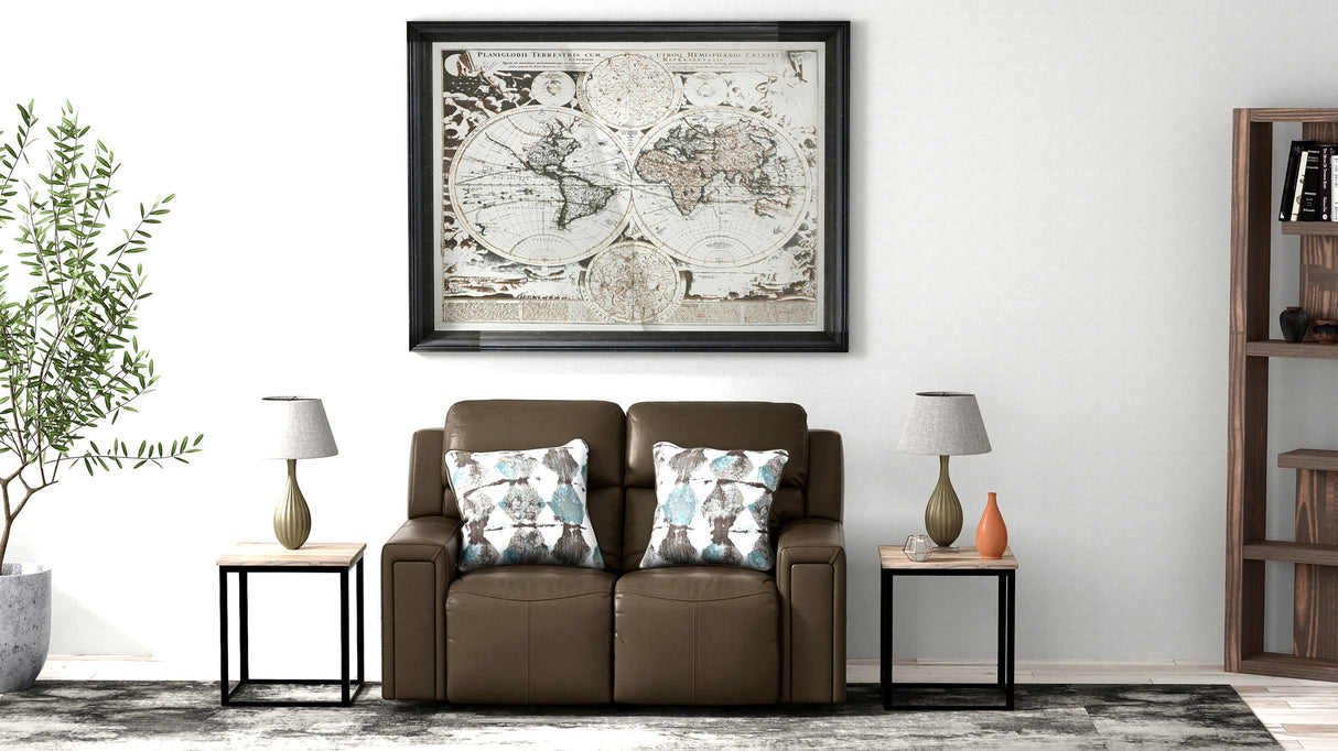 Arezzo - Power Headrest Power Reclining Loveseat With Zero Gravity/Extended Ottoman