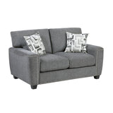 Isabel - Sofa & Loveseat - Gray