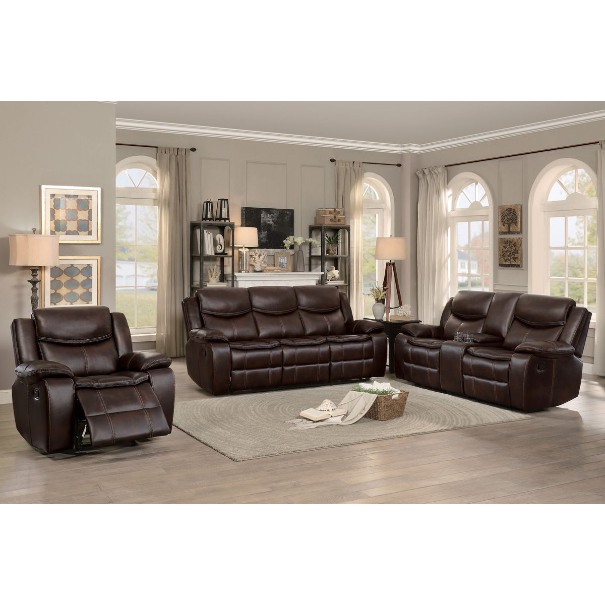 Bastrop - Double Reclining Sofa