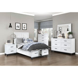 Garretson - Platform Bed With Footboard Storage