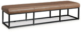 Joston - Accent Bench - Caramel