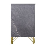 Symmetry - 2 Drawer Nightstand - Charcoal