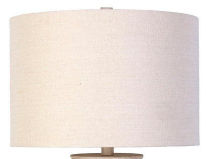 Ivory Trellis - 26 X 15 - Polyresin Table Lamp (Set of 2) - Distressed White
