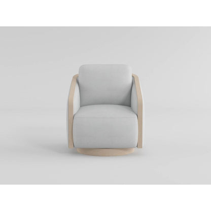 Hugo - Swivel Chair - Gray