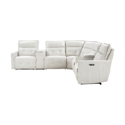 Salida - Modular Power Reclining Sectional With Power Headrests