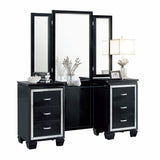 Allura - Vanity Dresser With Mirror