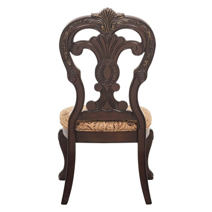 Deryn Park -7 Piece Dining Room Set (Dining Table, 2 Arm Chairs And 4 Side Chairs) - Cherry