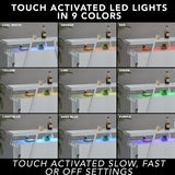 Zena - Bar With LED Lights - White