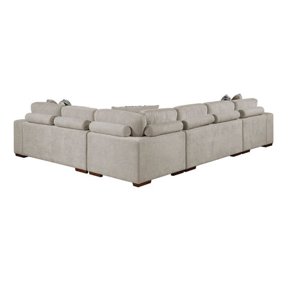 Raife - Sectional With Ottoman