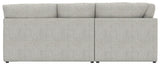 Tori - Sectional With Comfort Coil Seating, Cocktail Ottoman And Accent Pillows Included
