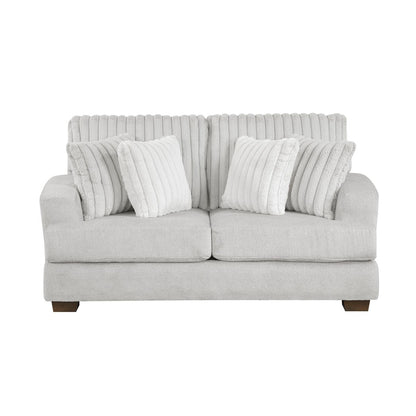 Santiago - Sofa & Loveseat - Gray