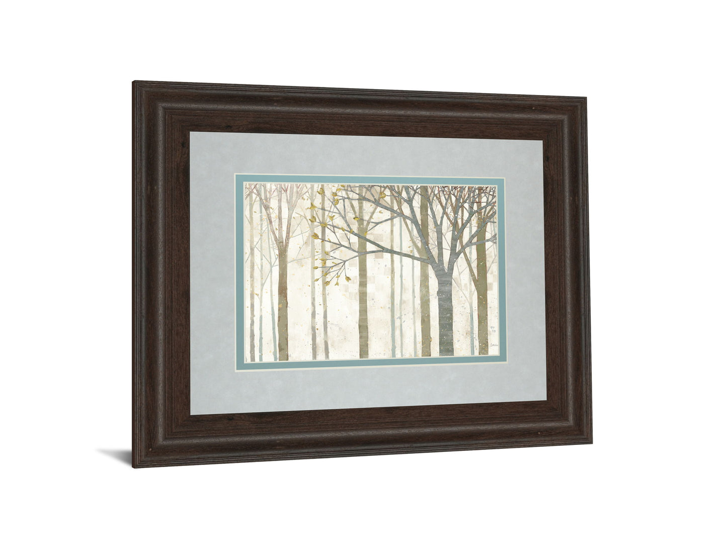 In Springtime No Border By Katherine Lowell - Framed Print Wall Art - Beige