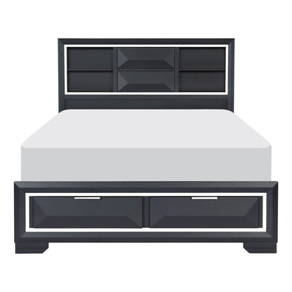 Rosemont - Platform Bed With Storage Footboard