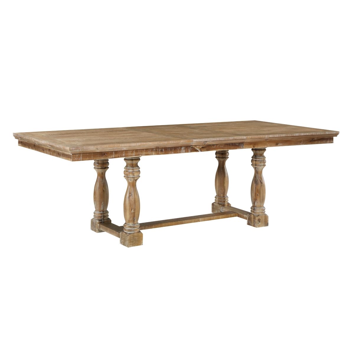 Weatherford - 5 Piece Set (Table & 4 Side Chairs) - Natural / Gray